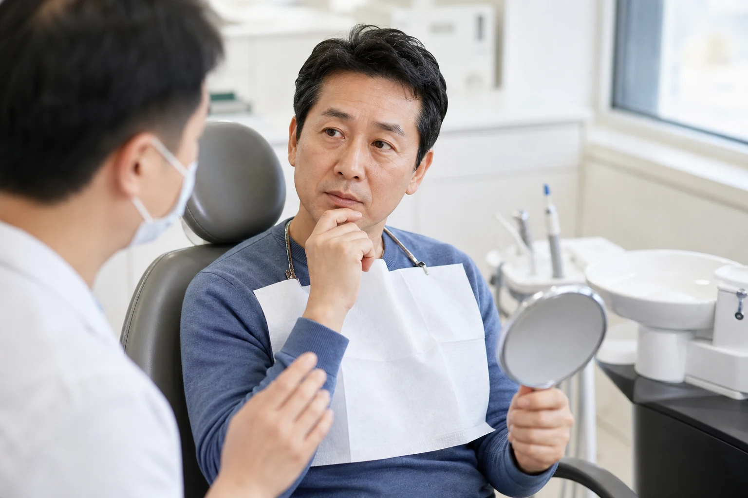 임플란트 후 식사 치료 단계 안내